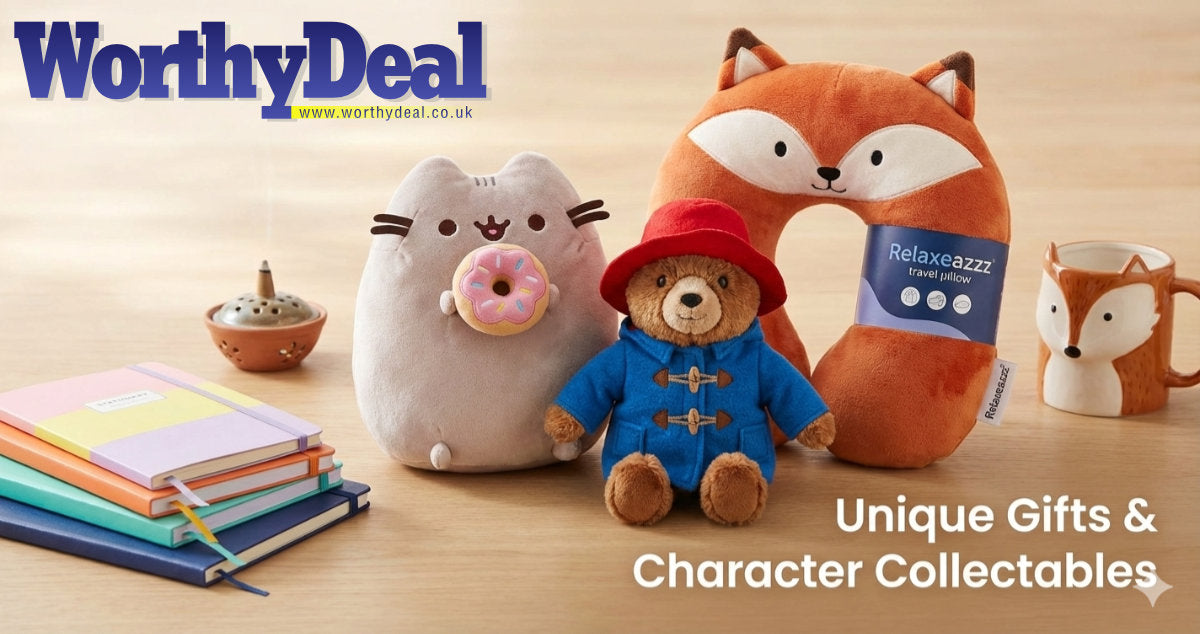 WorthyDeal | Unique Gifts, Character Collectables & Travel Essentials