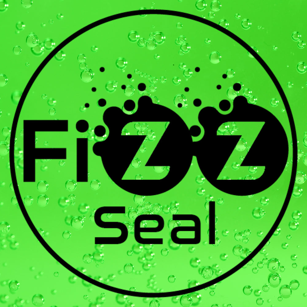 Logo for FizzSeal bottle topper for cans