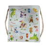 Drawstring Canvas Bag - Knights & Dragons