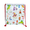 Drawstring Canvas Bag - Knights & Dragons