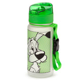 350ml Shatterproof Pop Top Children's Water Bottle - Idefix (Dogmatix)