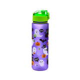 600ml Shatterproof Pop Top Water Bottle - Spooky