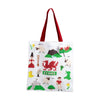 Tote Shopping Bag - Welsh Dragon Wales (Cymru)