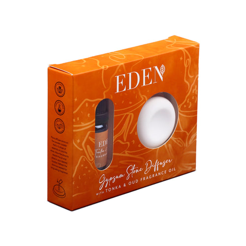 Gypsum Stone Diffuser & Oil Set - Tonka & Oud