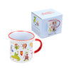 Porcelain Fine Rimmed Mug - Knights & Dragons