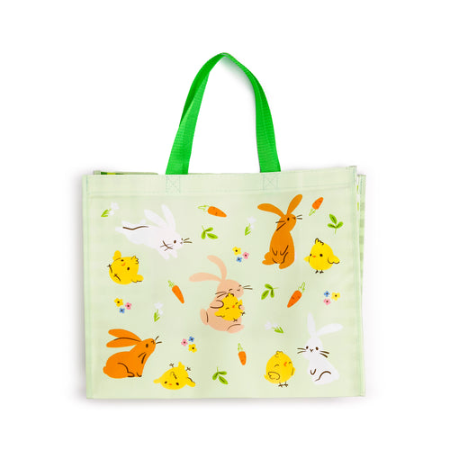Durable Reusable Shopping Bag - Springtime