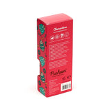 Angled view of a red moisturising hand cream box, showing 'Clementine Moisturising Hand Cream' text and festive illustrations of Pusheen the Cat, Christmas trees, and baubles. The box indicates a 75ml net weight.