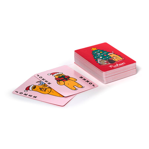 Standard Deck of Playing Cards - Christmas Pusheen the Cat