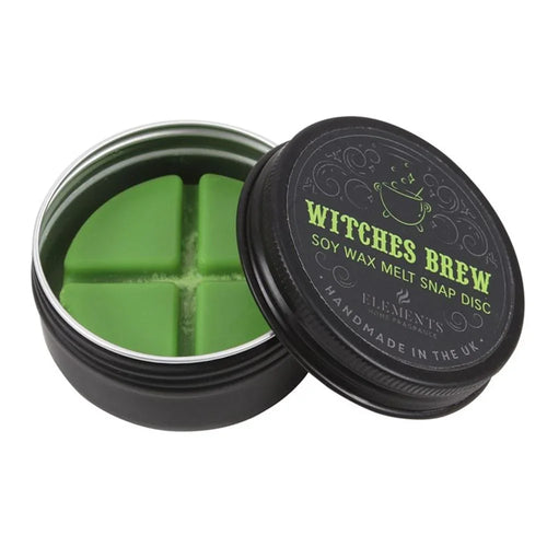 Soy Wax Melt Snap Disc in Tin - Witches Brew Aroma