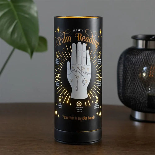 Electric Aroma Lamp - The Art of Palm Reading Design with Touch Control