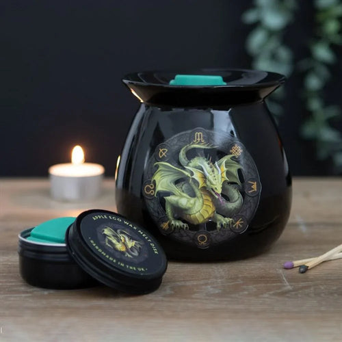 Mabon Wax Melt Gift Set - Burner & Wax Melt featuring Mabon - Designed by Anne Stokes