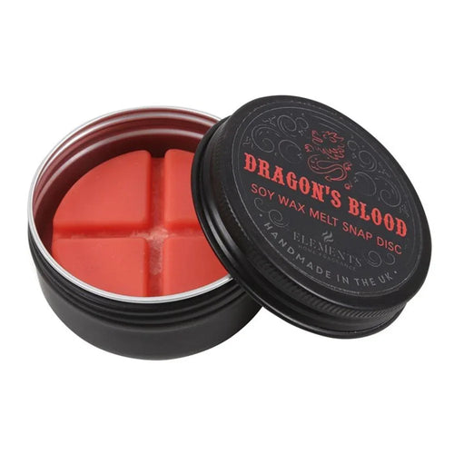 Soy Wax Melt Snap Disc in Tin - Dragon's Blood Aroma