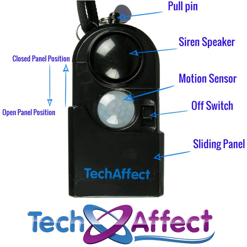 TravelGuard Personal Security Alarm - Panic Alarm for home or travel