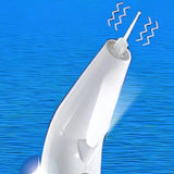 Interdental Power Flosser - Vibrating plaque remover as effective as manual flossing