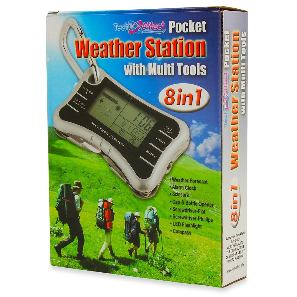 Camping survival kit - Box view - Pocket Weather Station Outdoor Survival Kit