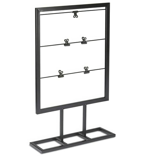 Deco Rack Photo Display Board - clip on photos, notes, inspiring elements