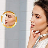 Mini 'Magic' Mirror - 2x Magnifying Mirror With Interactive Light Spectrum